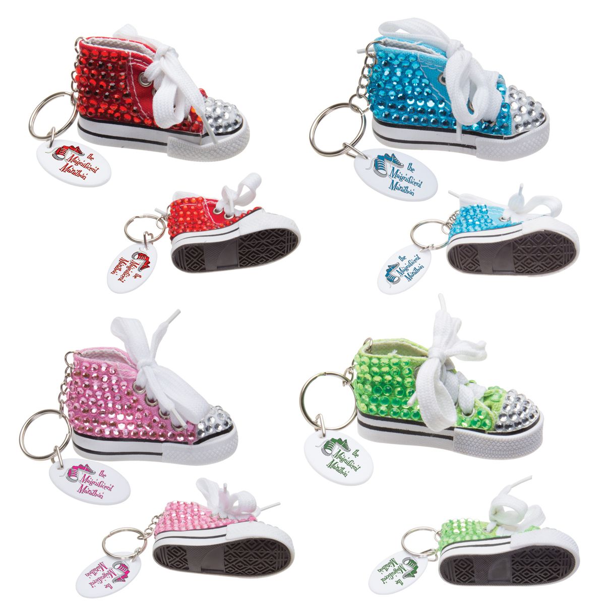 Gym Shoe Bling Keytag 12