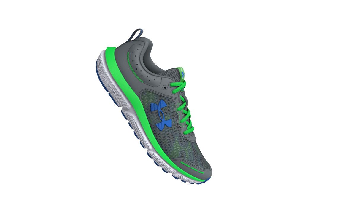 Boys' Grade School UA Assert 10 Laser Running Shoes 4
