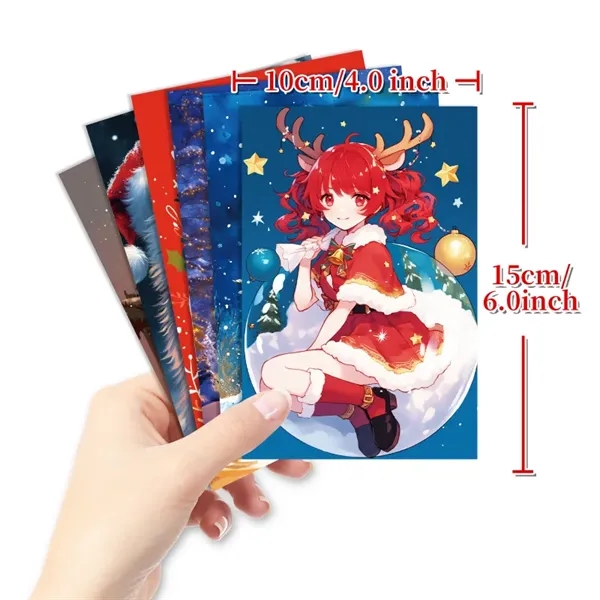 Christmas Day Theme Card Paper for event handouts