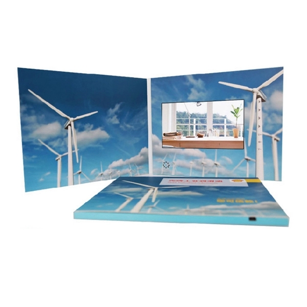 7" LCD Video Mailer Brochure 1GB