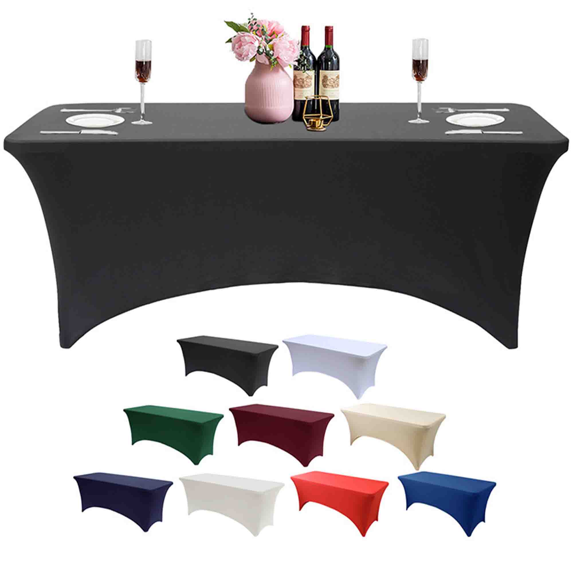 Indoor Outdoor Stretch Event Table Cloth