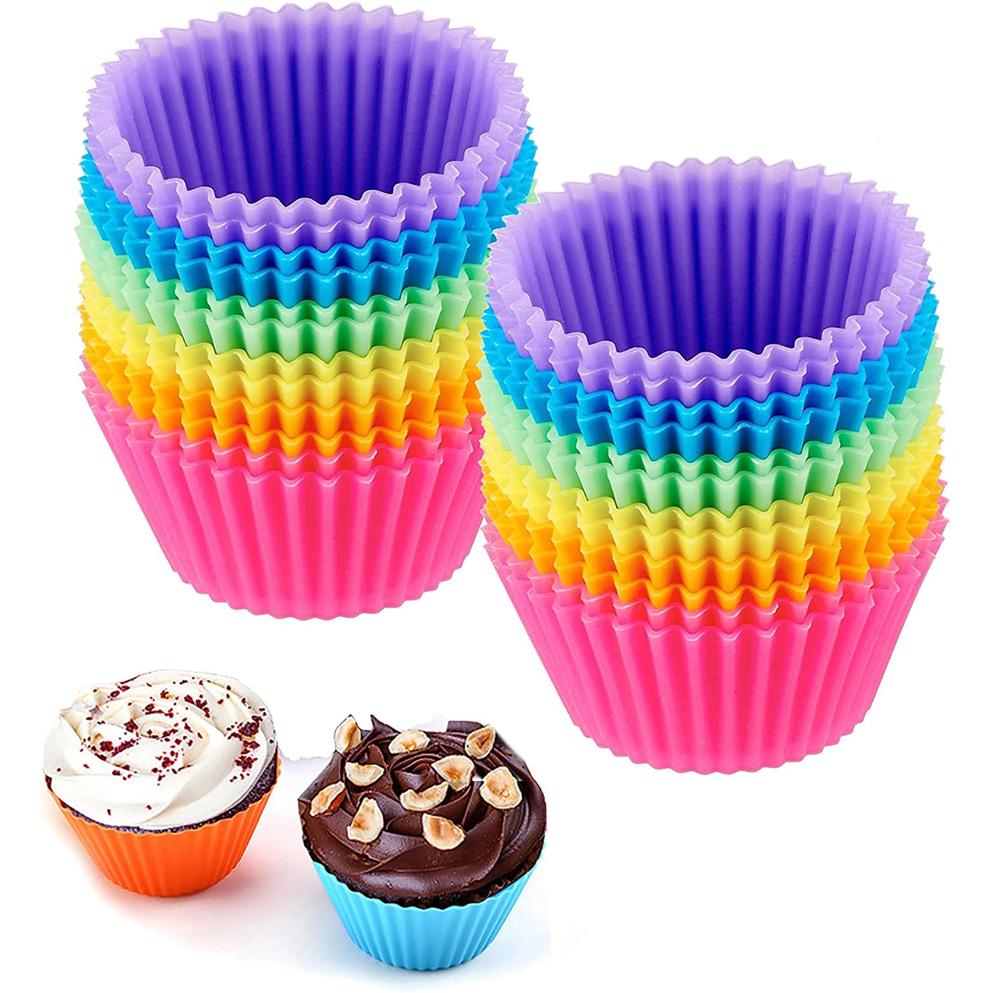 Reusable Silicone Cupcake Baking Cup 5