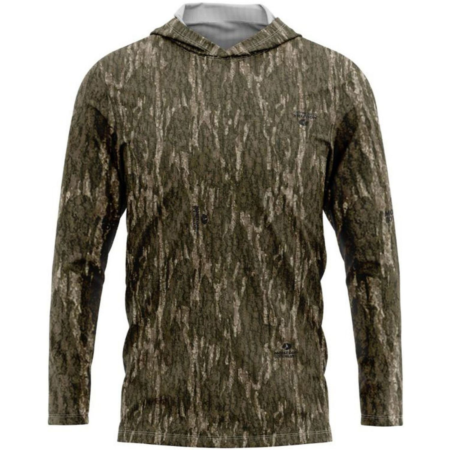 Mossy Oak® Men's 4.4 oz. Polyester Interlock Hooded T-Shirt