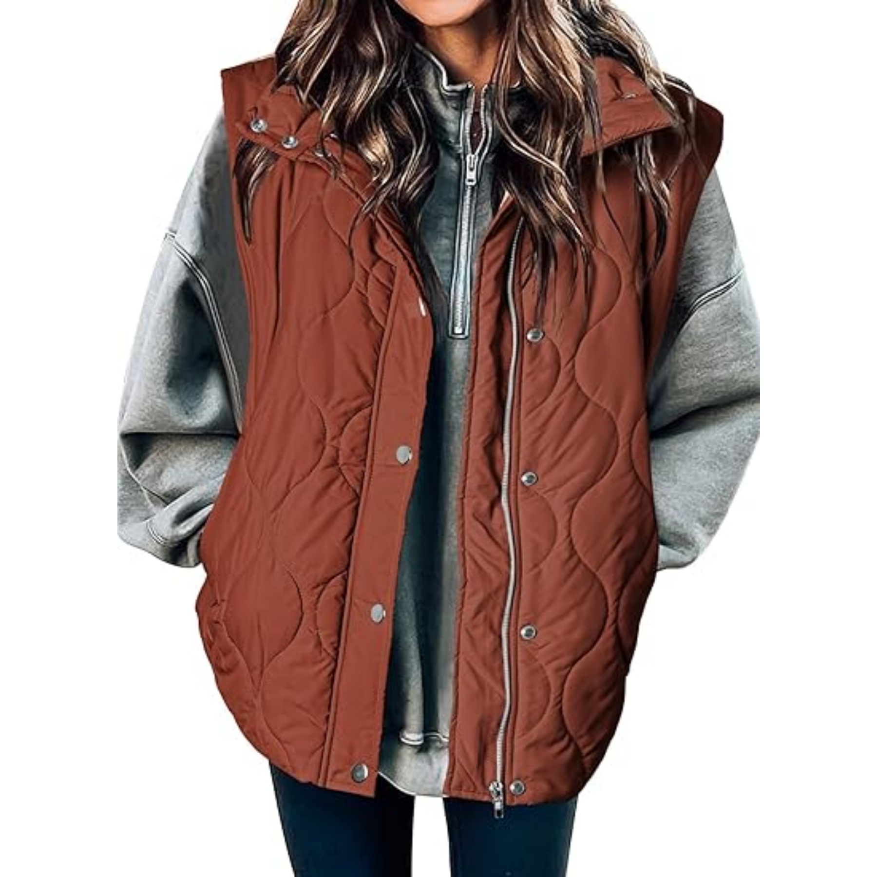 Women Lightweight Quilted Vest 13