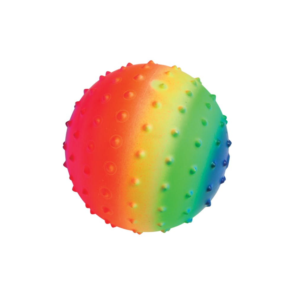 Rainbow Knobby Balls 5" 3