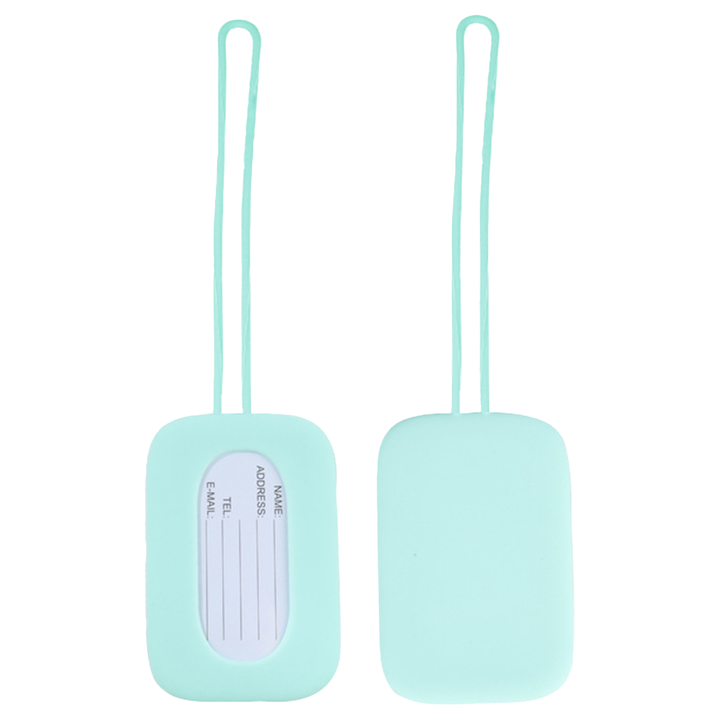 Silicone Airplane Luggage Tag 16