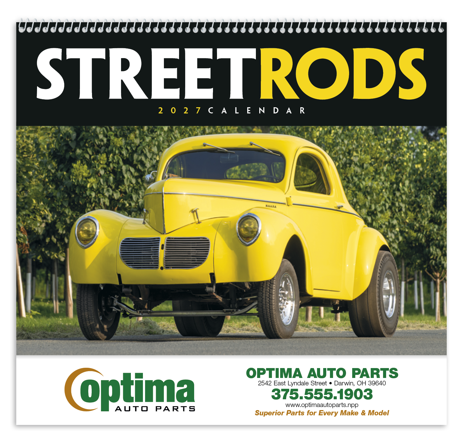 Triumph Calendars Street Rods Calendar