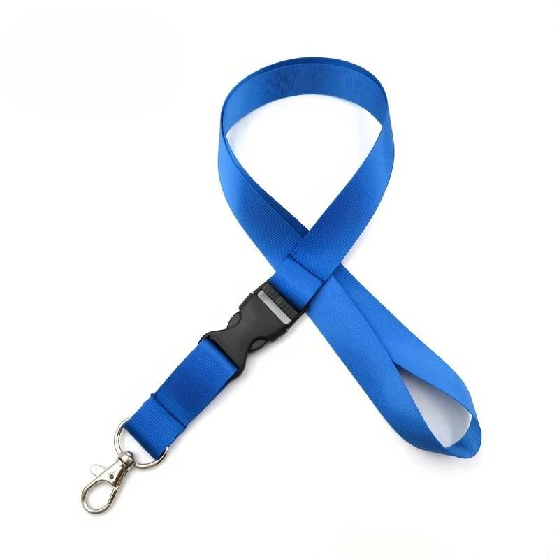 3/4" Wide Polyester Lanyard W/ Lobster Clip & Plastic Buckle 5