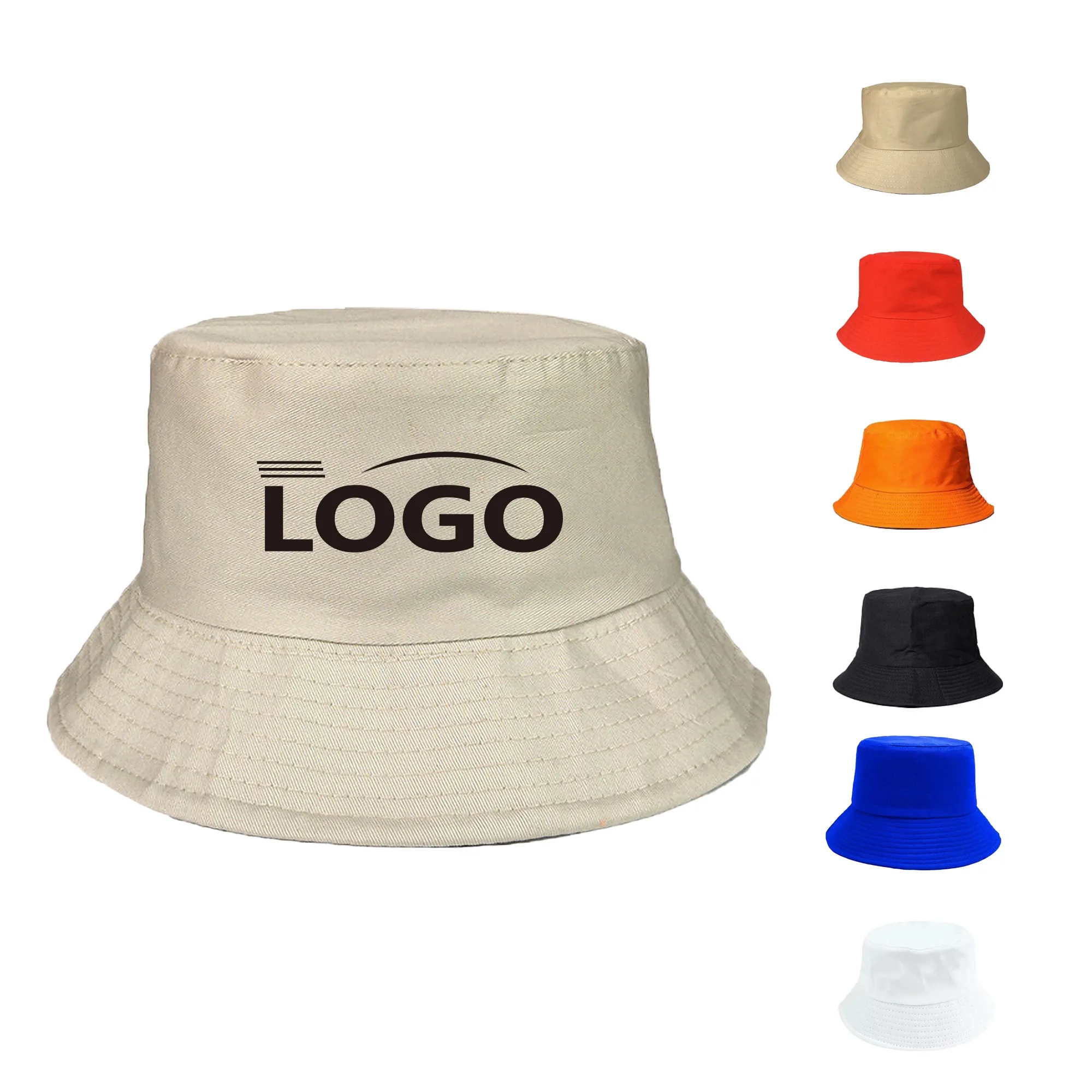 Cotton Bucket Hat Outdoor Foldable Customizable Fisherman 11