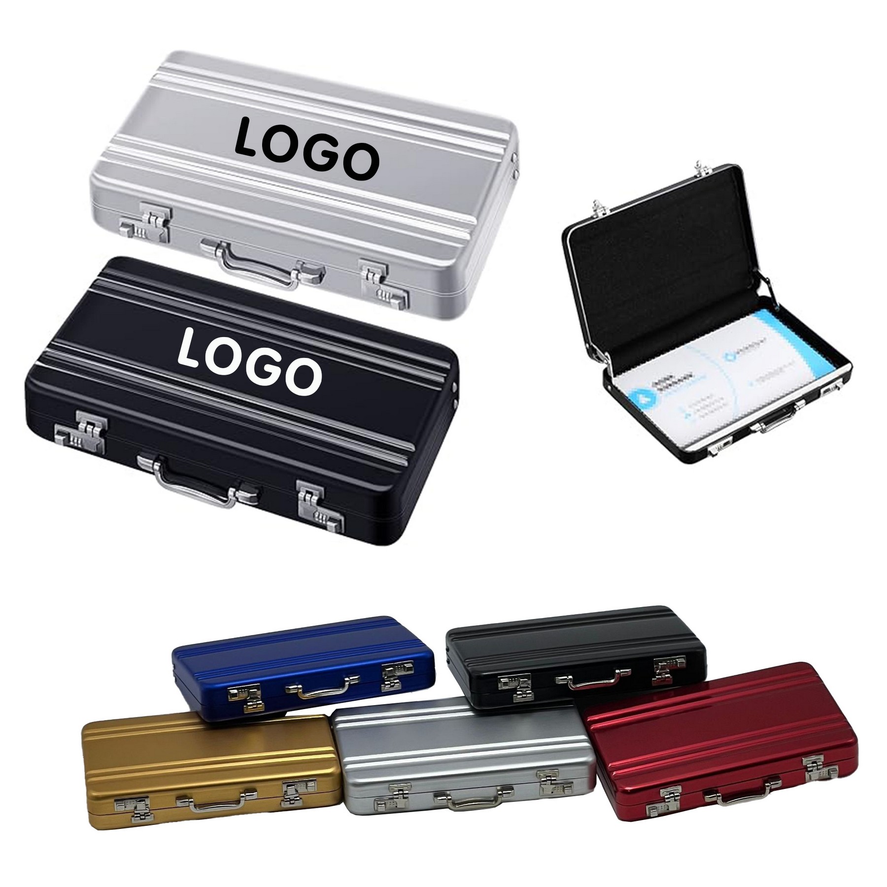 Aluminum Business Card Case