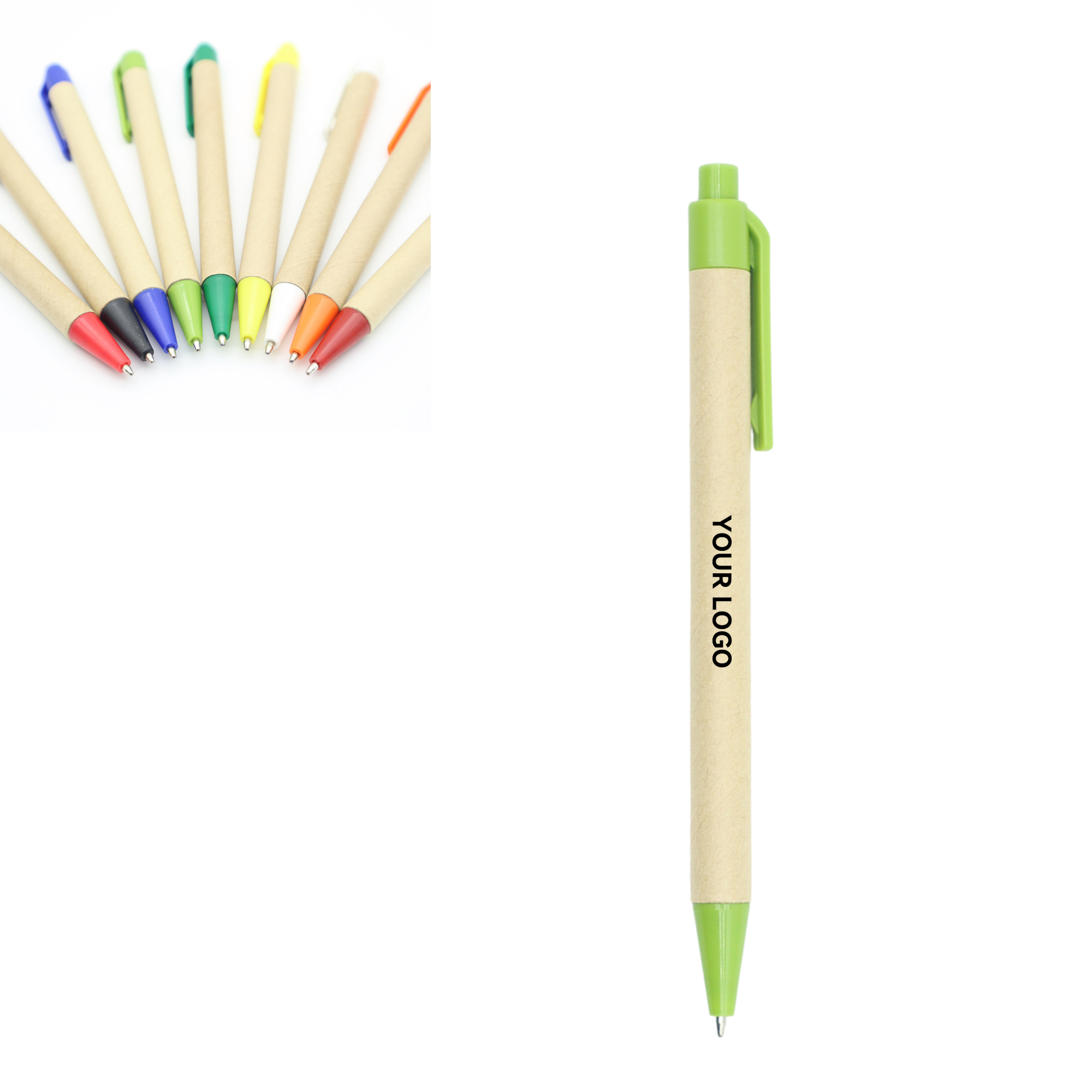 Eco-Friendly Paper Tube Ballpoint Pen 3