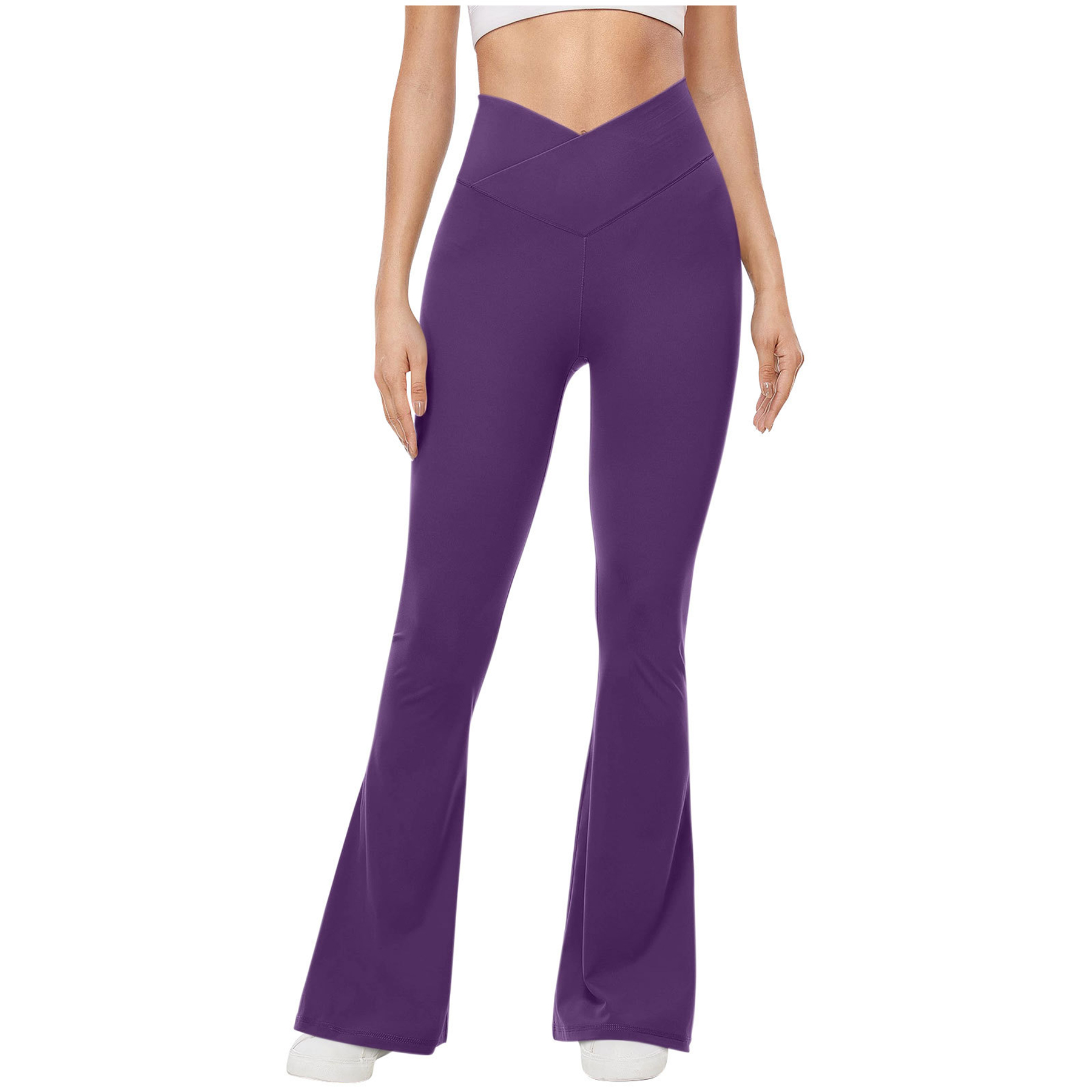 High Waisted Flare Leggings Yoga Pants 43
