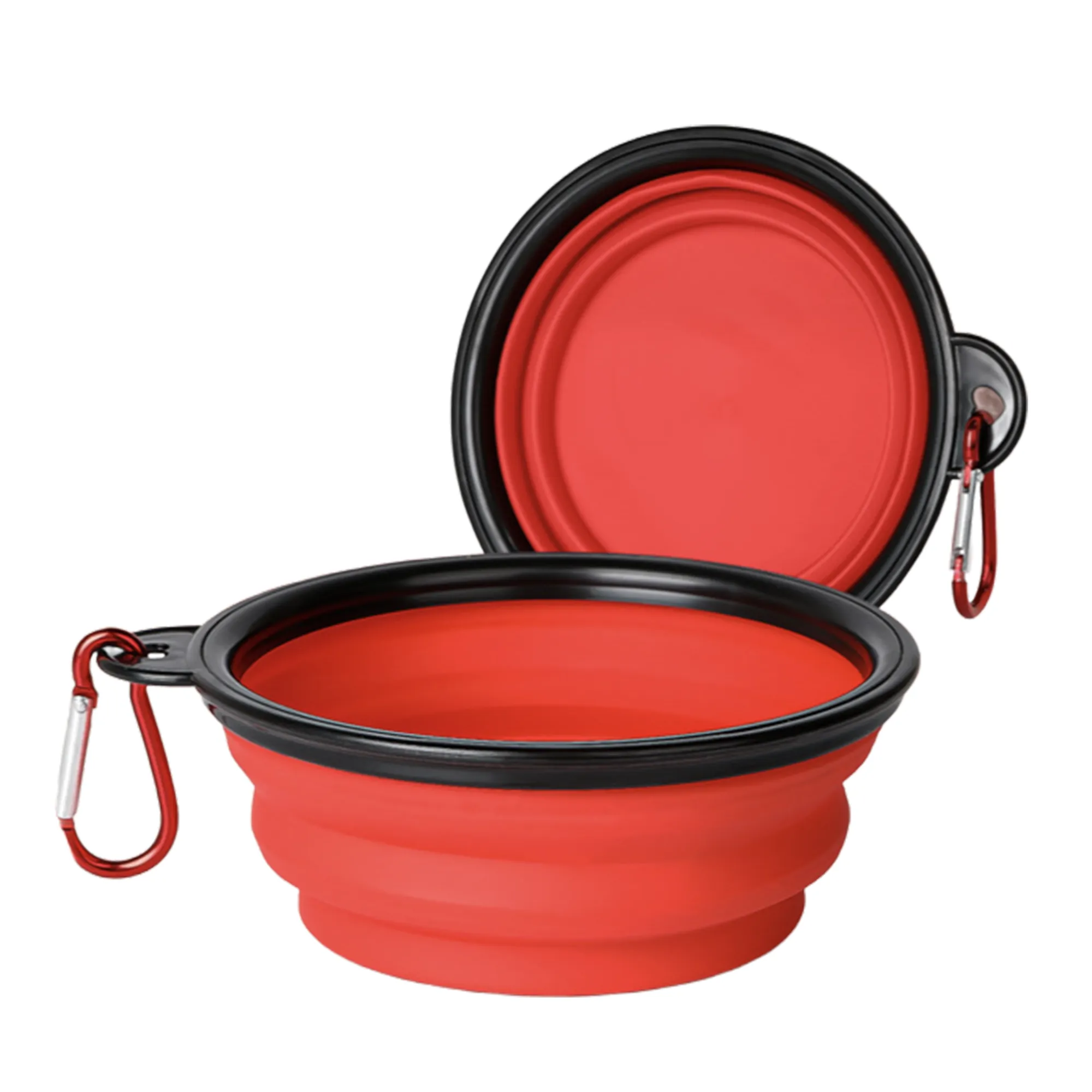 MOQ 10 PCS Silicone Folding Pet Bowl 8