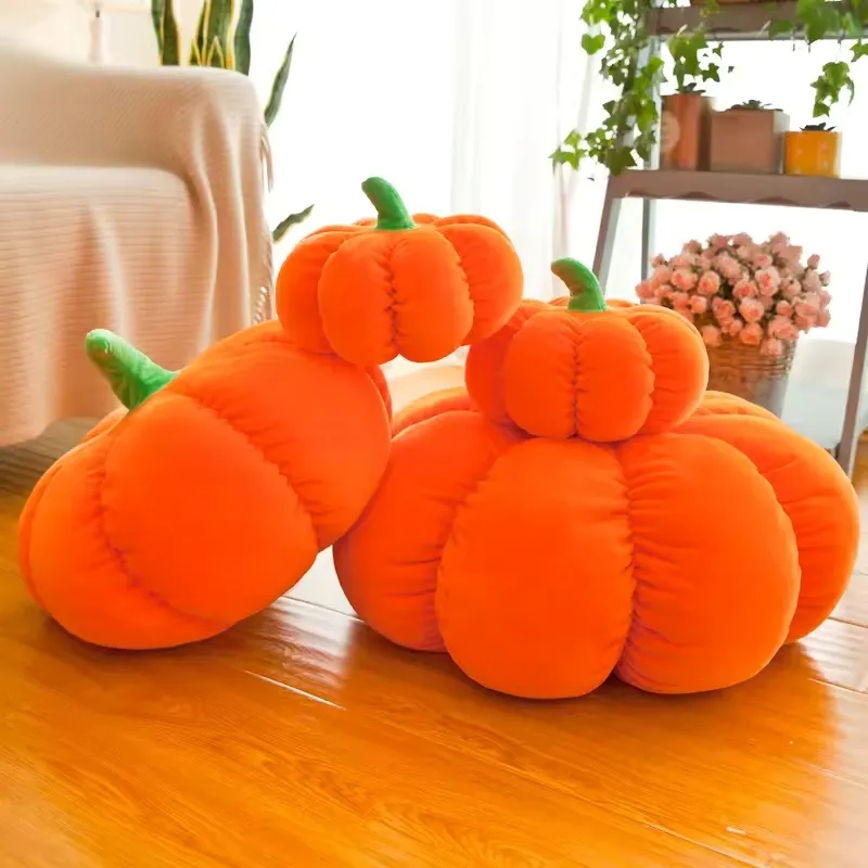 7.9-14 Inch Plush Toy Smiling Watermelon Pumpkin Strawberry 2