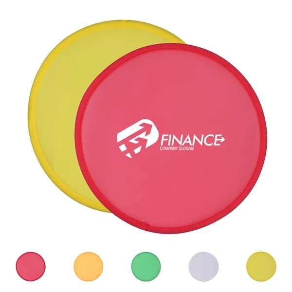 9. 8" Foldable Round Flying Disc Fan with Bag
