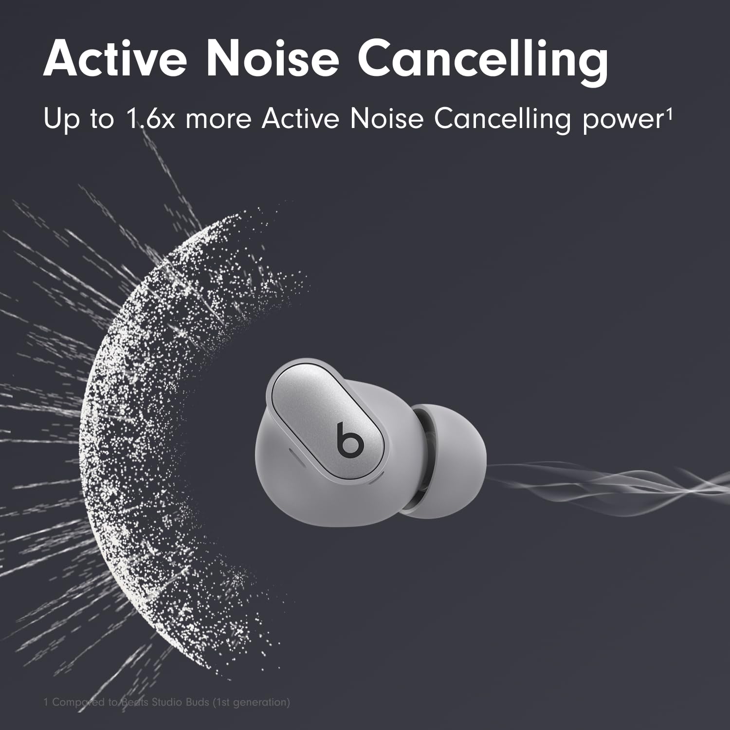 Beats Studio Buds + | True Wireless Noise Cancelling Earbuds, (Cosmic Silver) 5