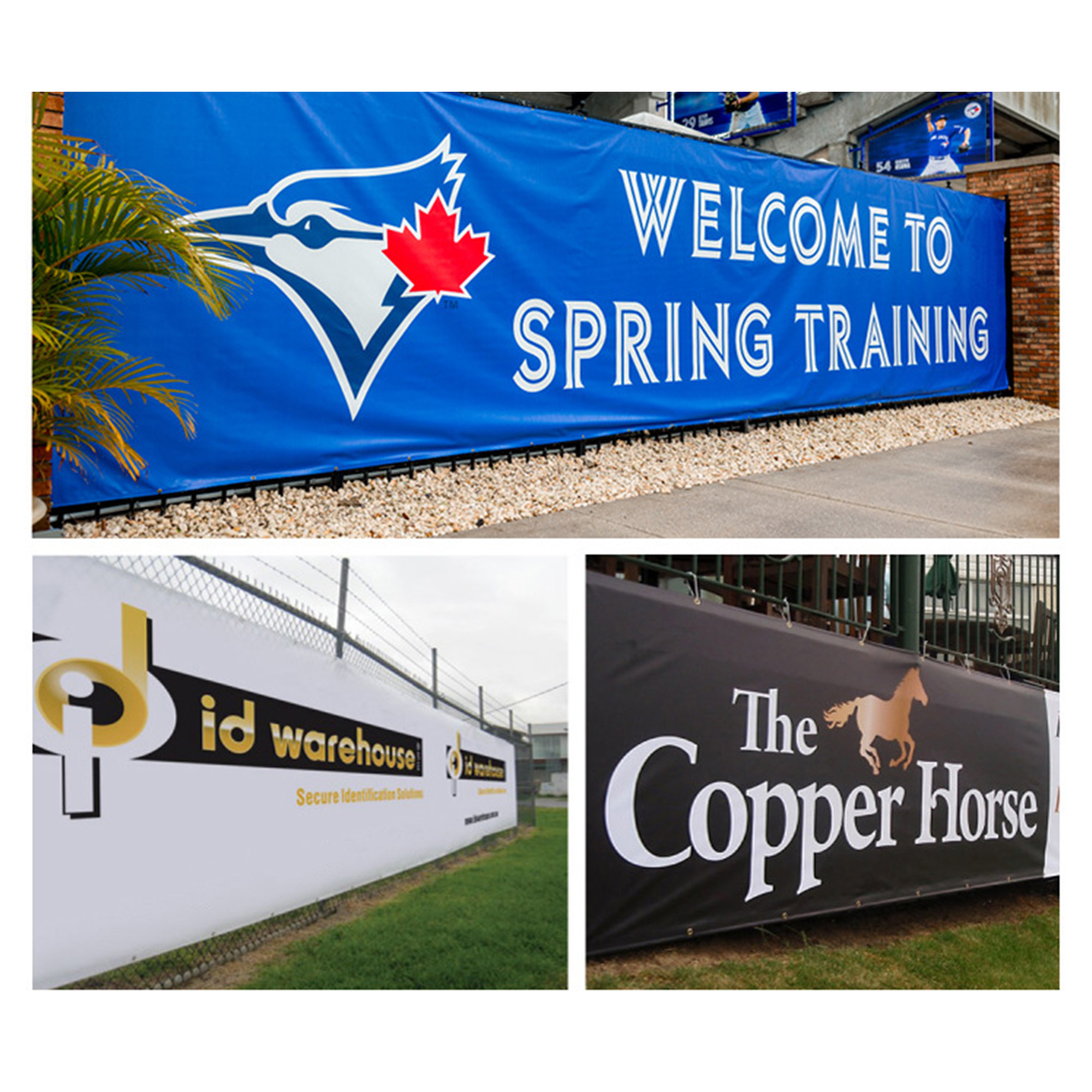 12' x 5' Colorful Inkjet-Printed Advertising Banners And Barriers 6