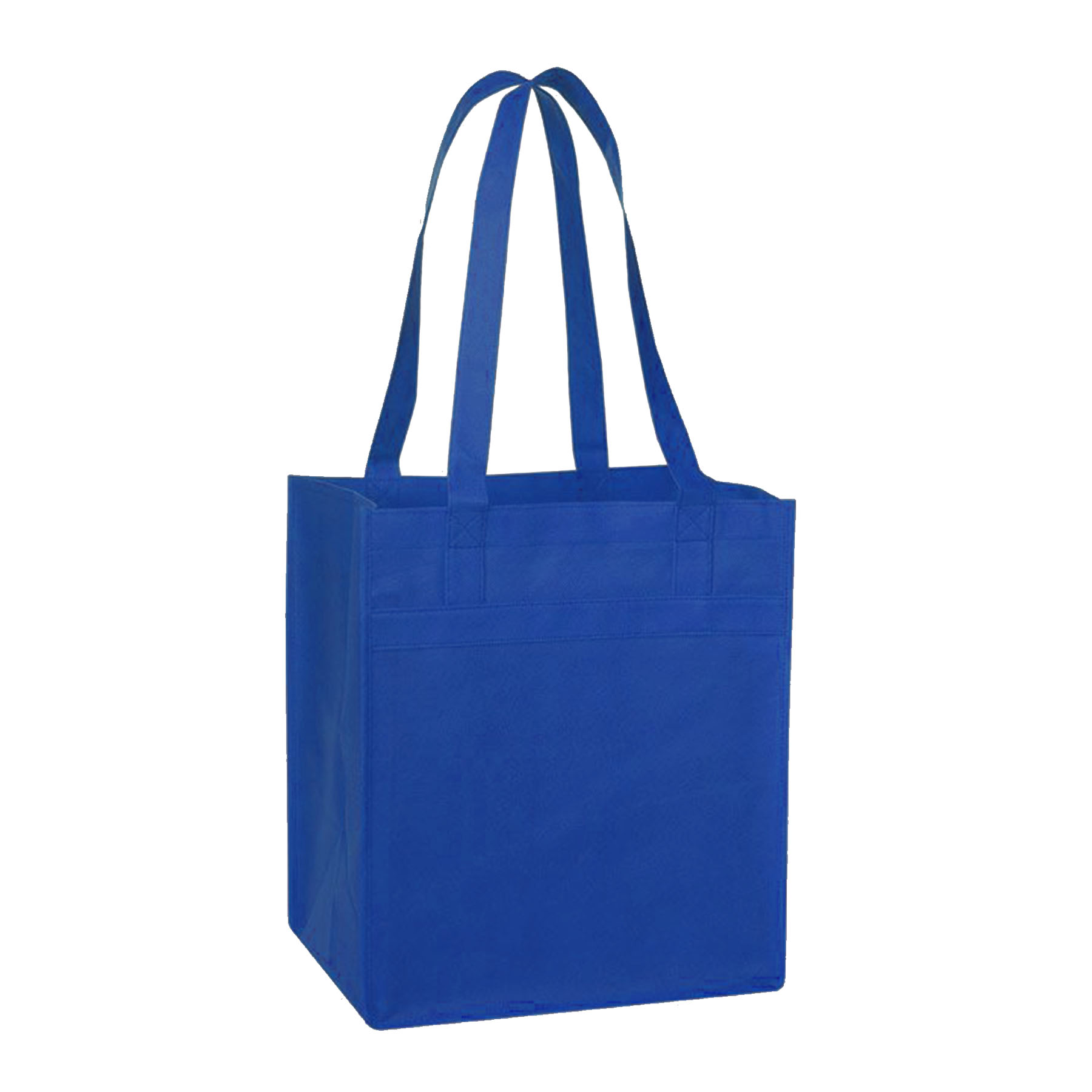 100gm Non Woven Tote with Fabric Covered Bottom 17