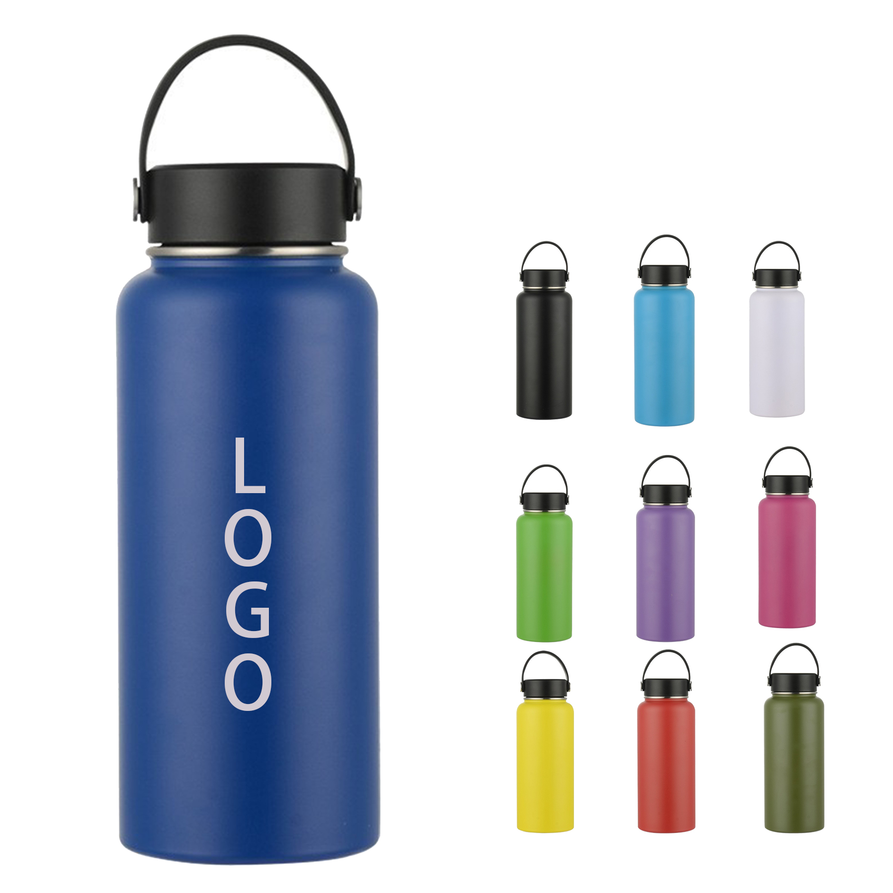 22 OZ Stainless Steel Vacuum Insulated Drinking Bottle