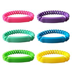 Twisted Silicone Wristband