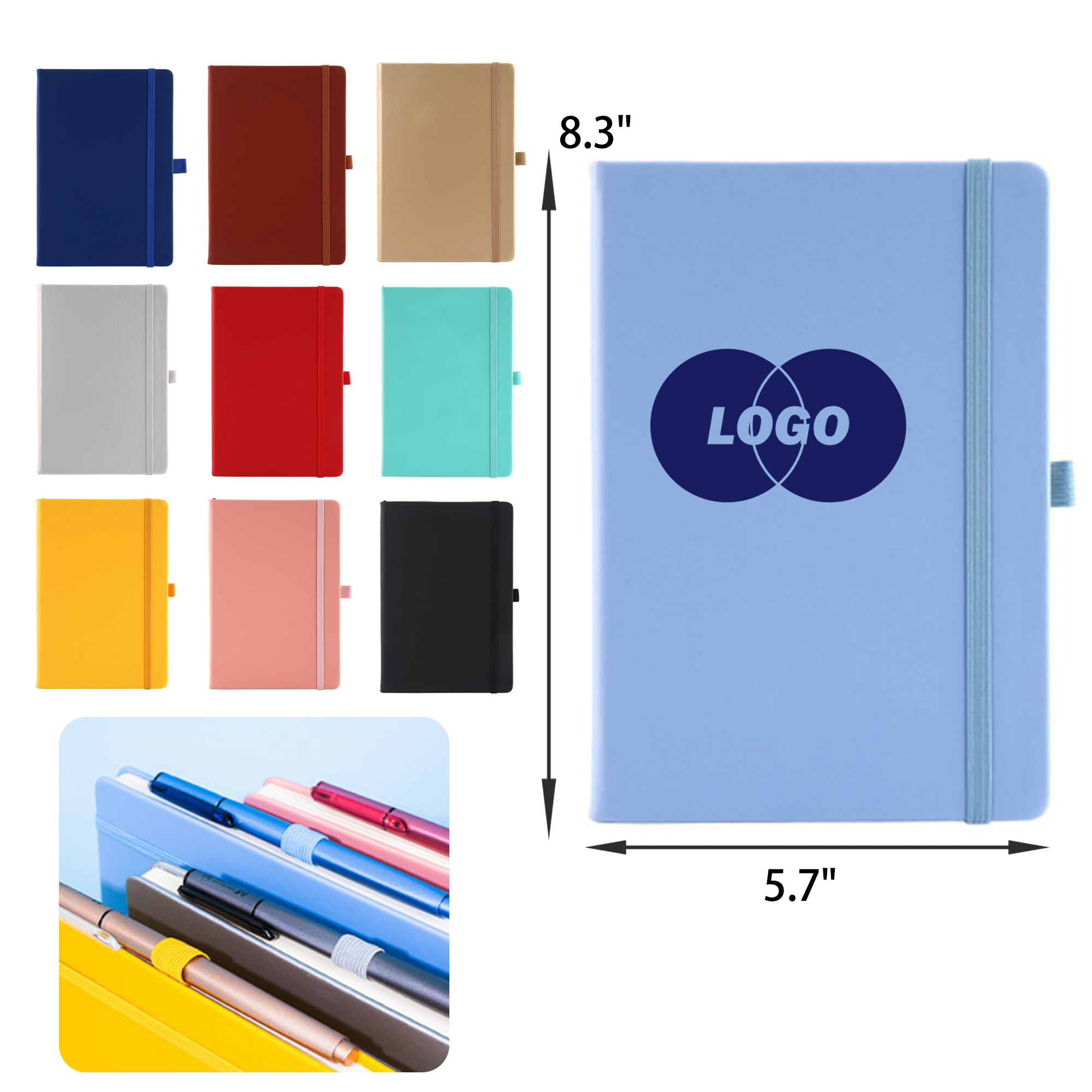 Functional A5 Business Office Notebook