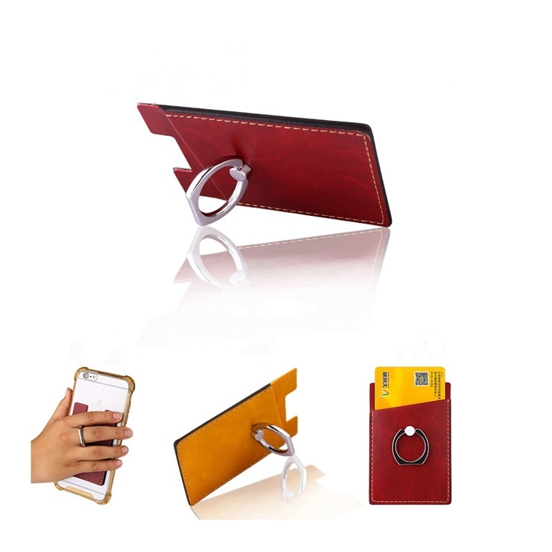 Cell Phone Wallet Ring