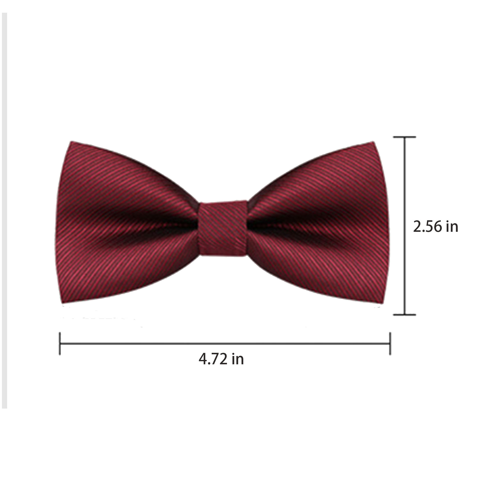Polyester Silk Pre-tied Adult Bow Tie 5