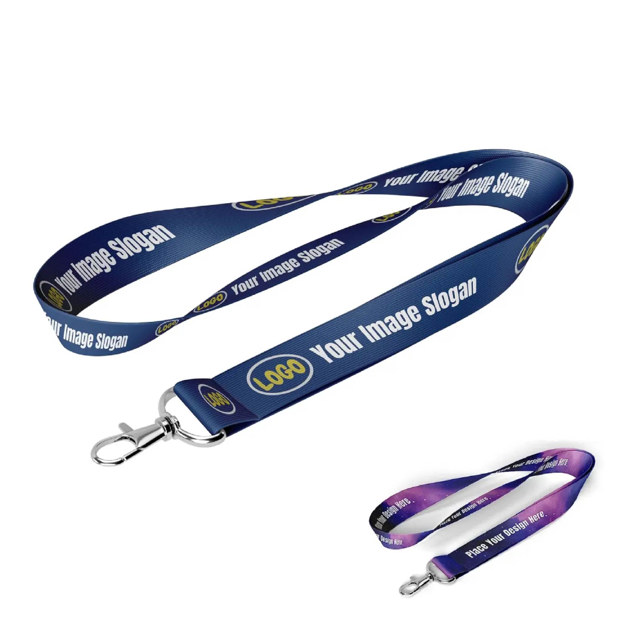 MOQ 30 pcs Company ID Card Holder Lanyard