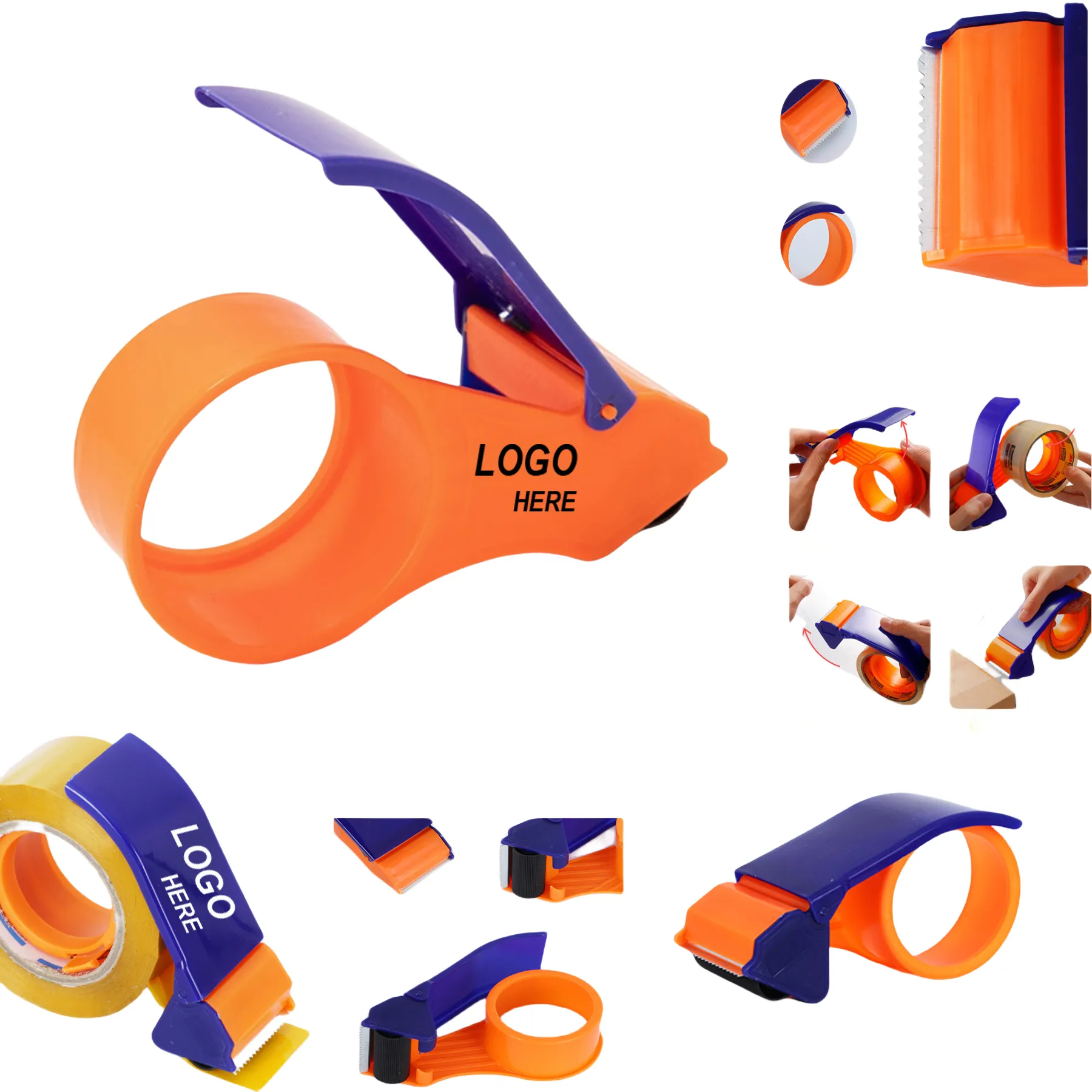 Plastic Tape Dispenser for Box Sealing