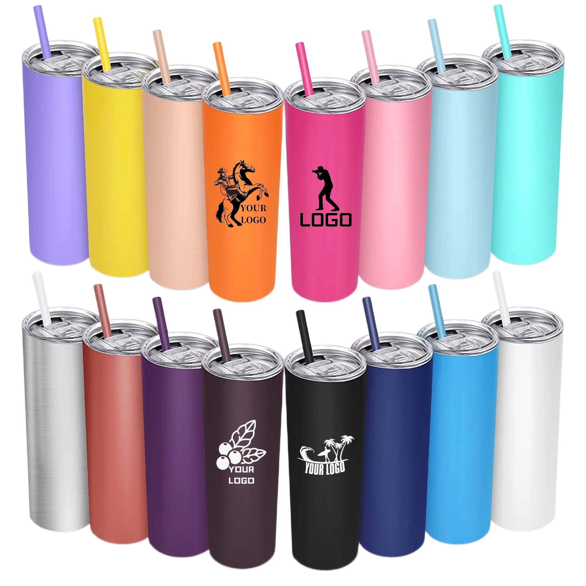 20oz Stainless Steel Insulated Tumblers