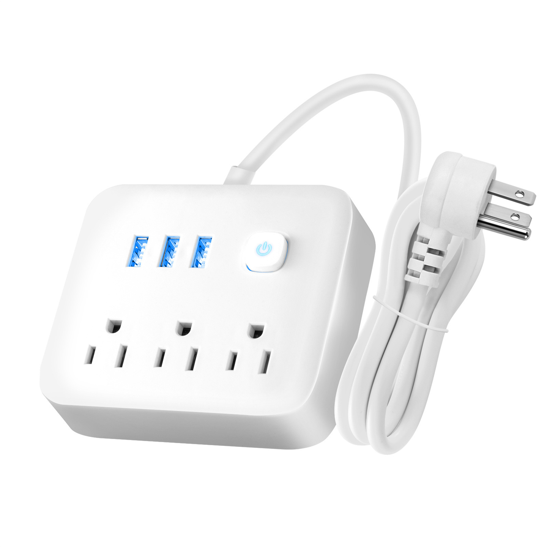 Power Strip Surge Protector with 3 USB Charging Ports 9