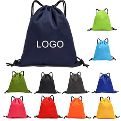 Waterproof Polyester Drawstring Backpack