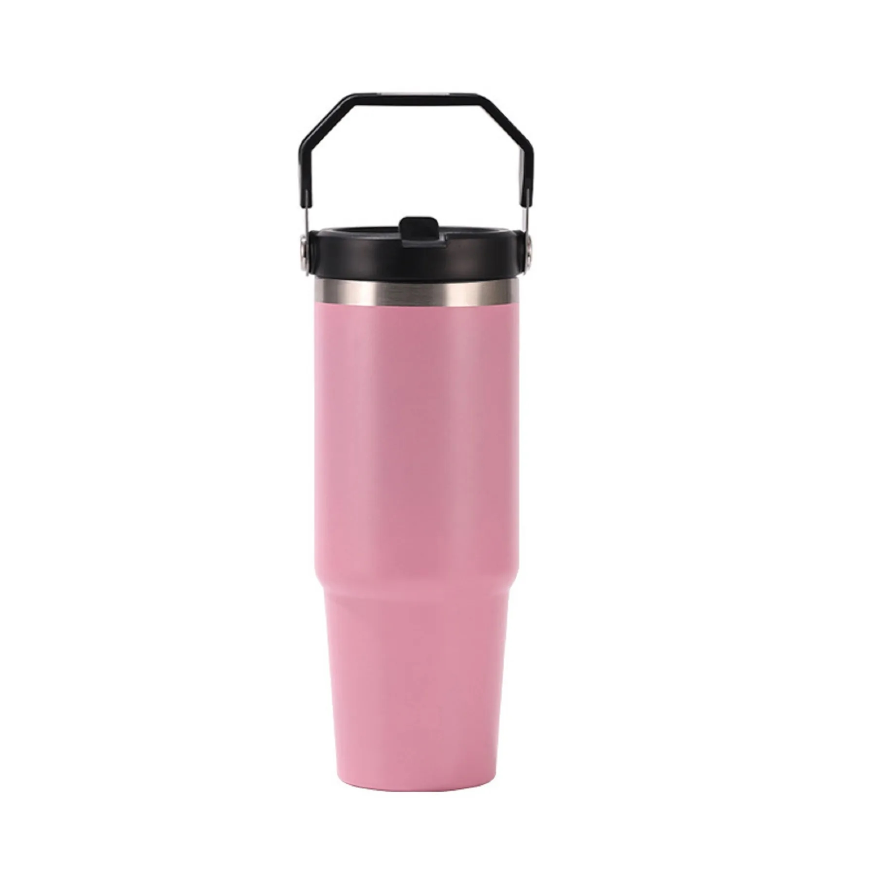 30 oz IceFlow Stainless Steel Tumbler with Straw 51
