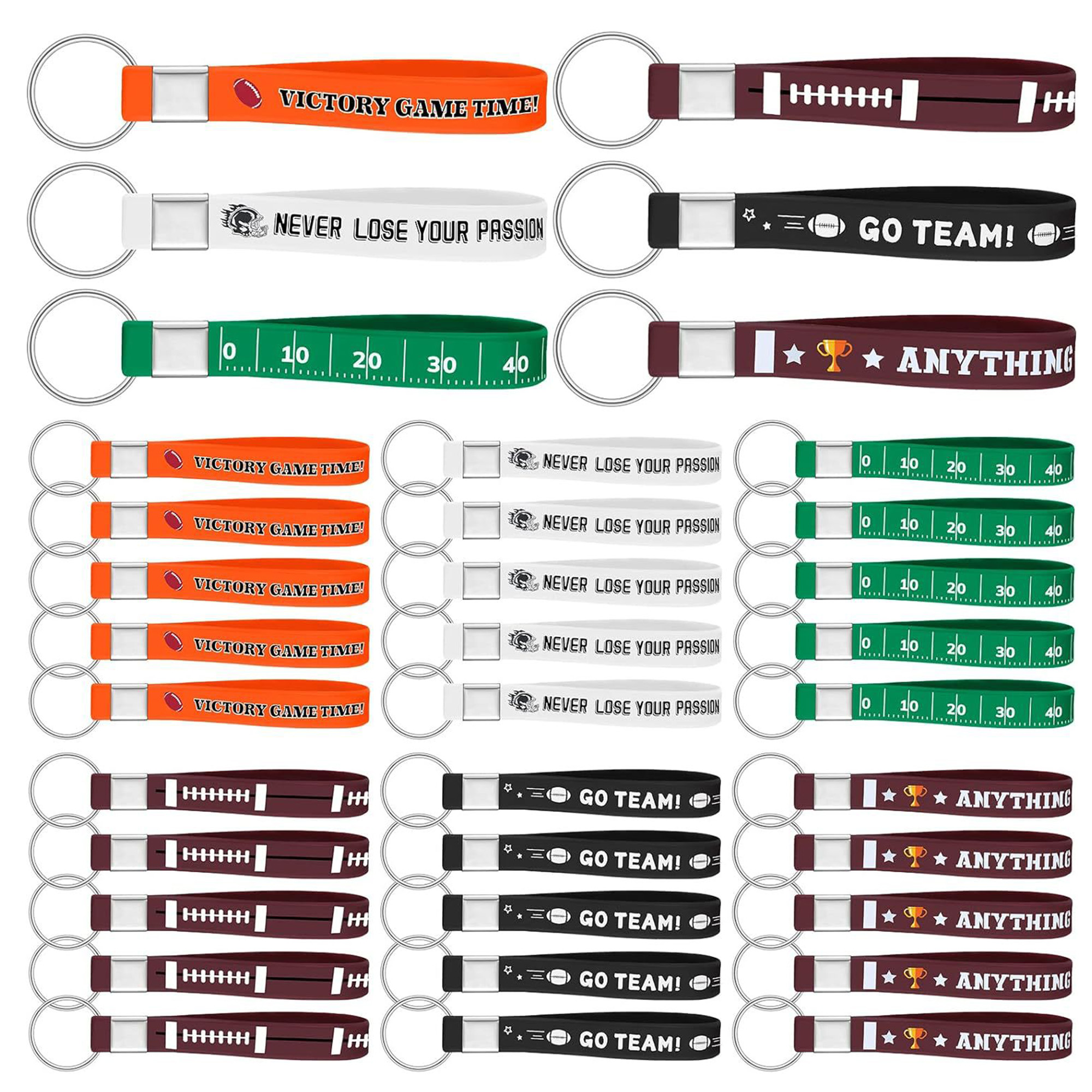 Full Color Silicone Key Chain 1