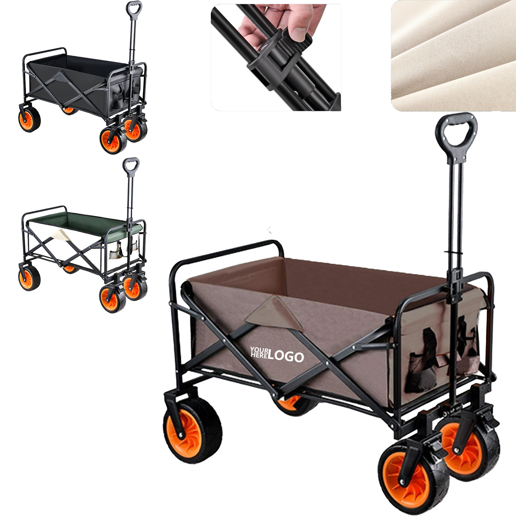 Lightweight Metal Camp Cart 3