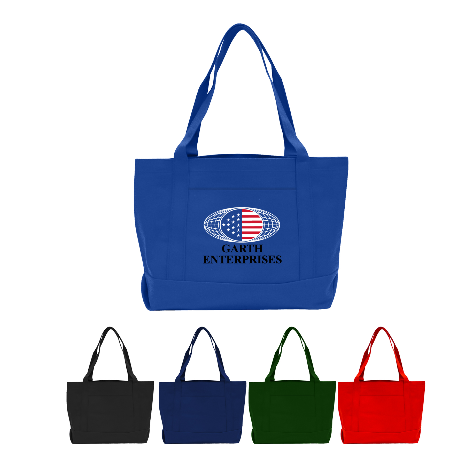 600 Denier Polyester boat tote with open front pocket 19