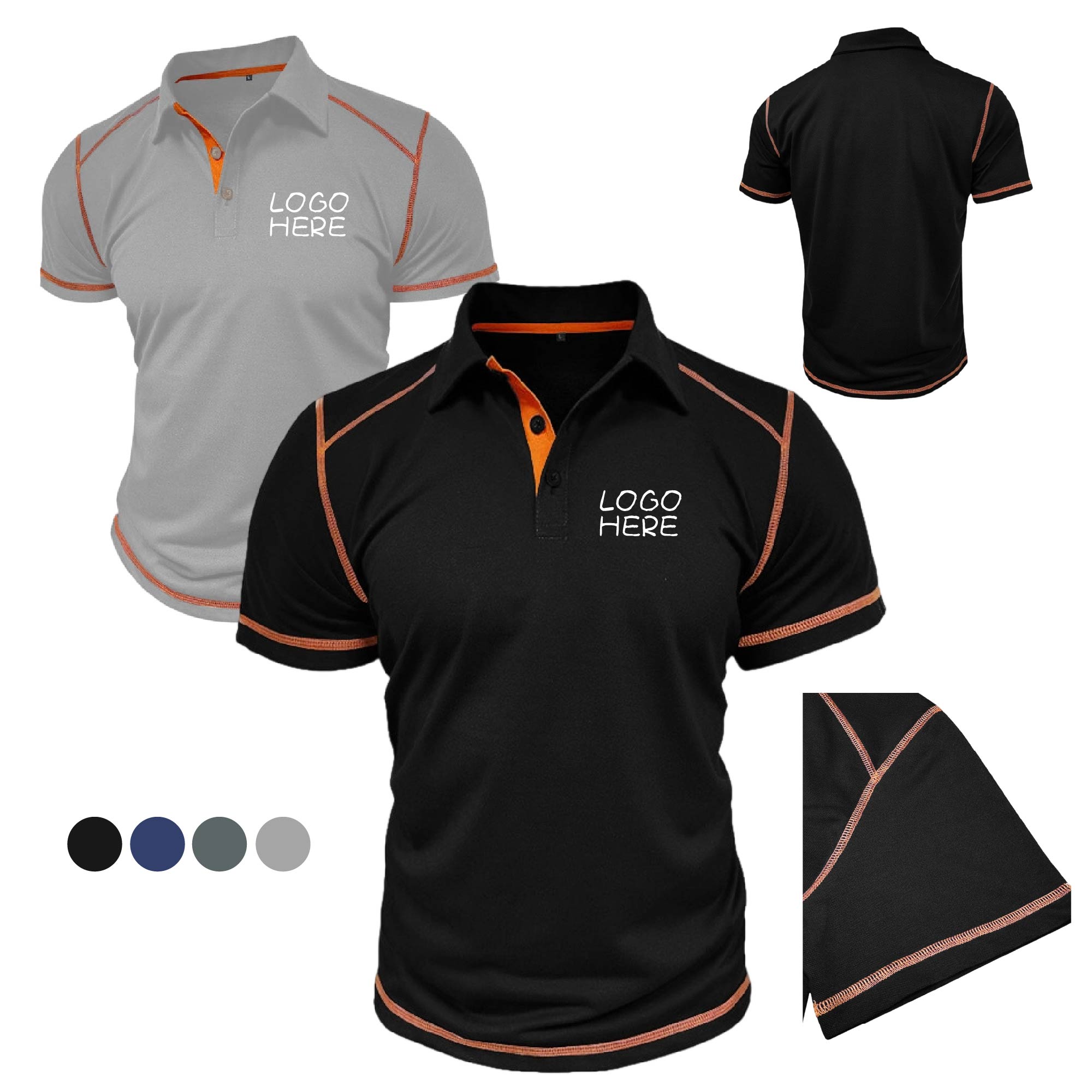 Workout Moisture Wicking Performance T-Shirts