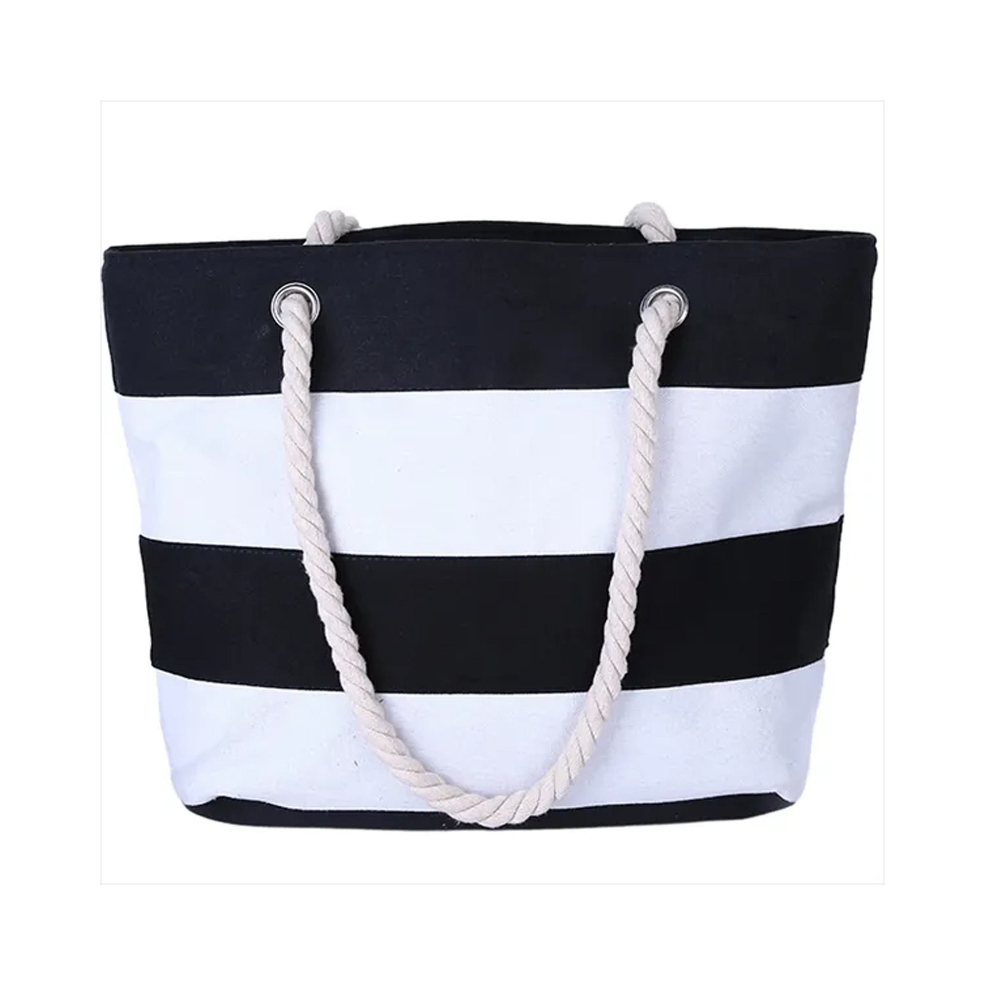 Canvas Carryall with Color Accents, custom tote bag with logo imprint 24