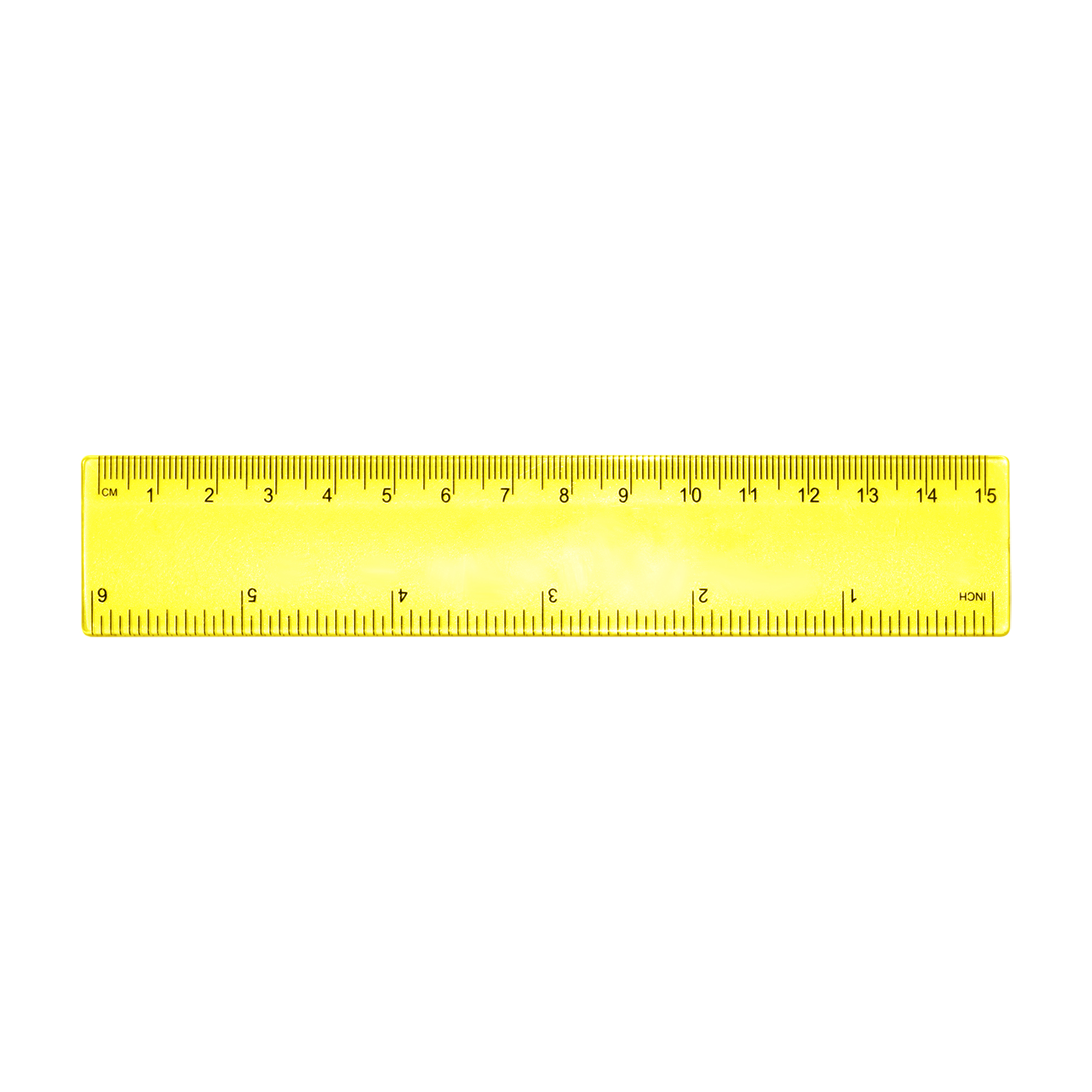 6 Inch Plastic Straight Ruler 8