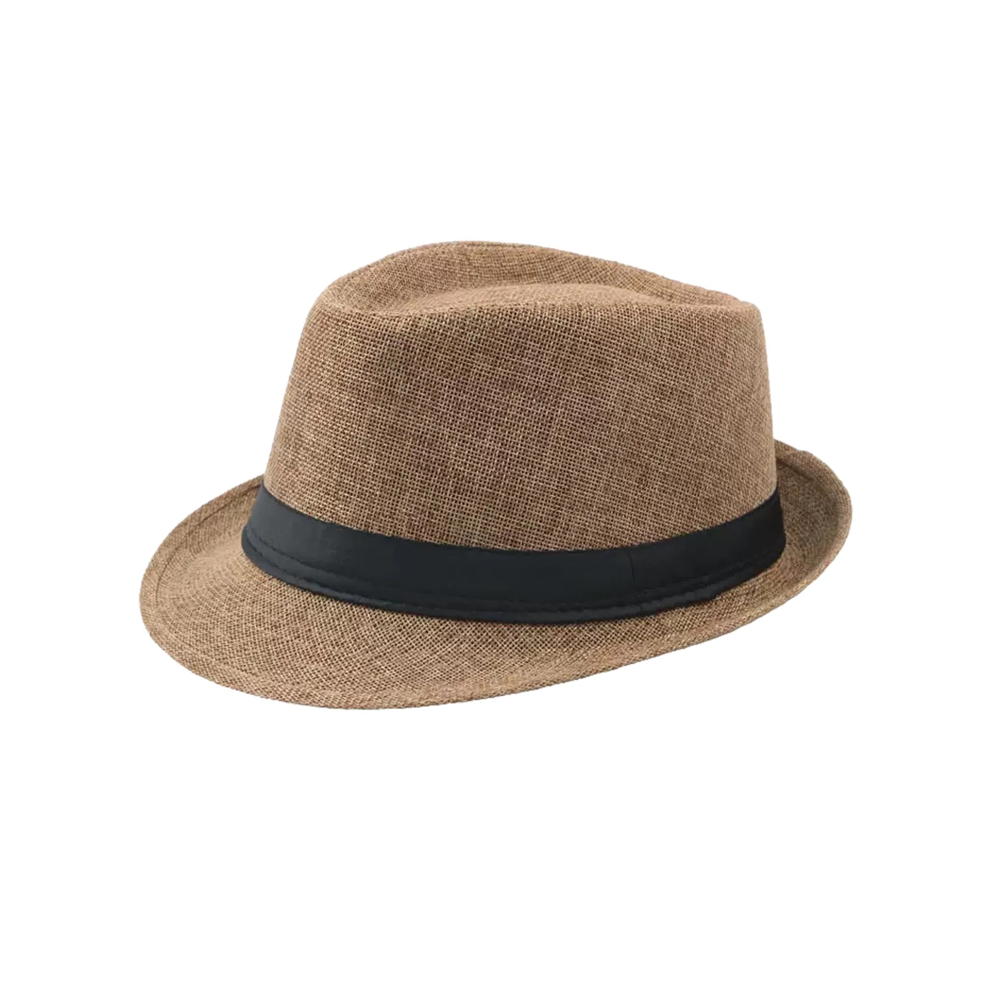 Classic Straw Fedora Hat MOQ 20pcs 10