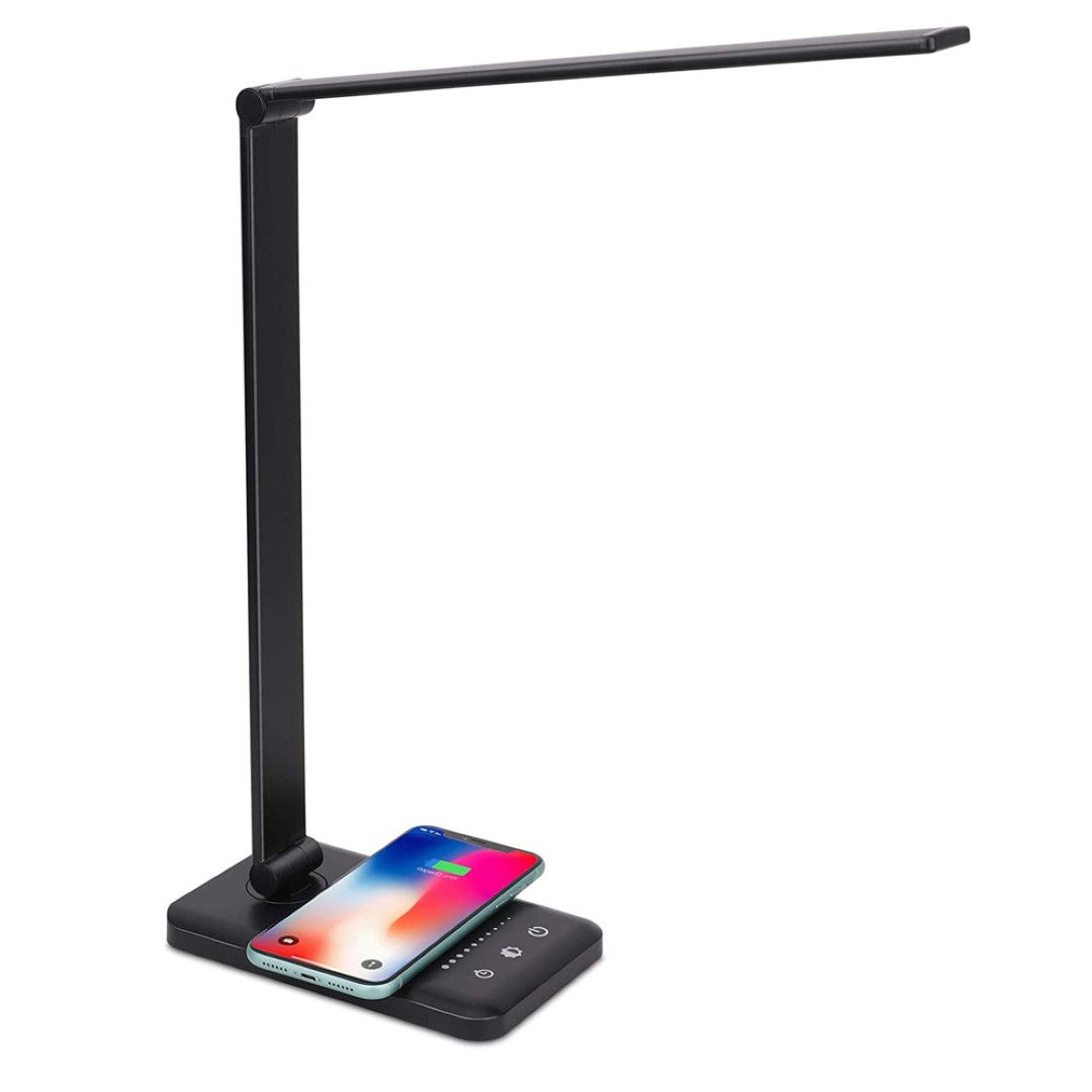 LED Desk Lamp with Wireless Charger