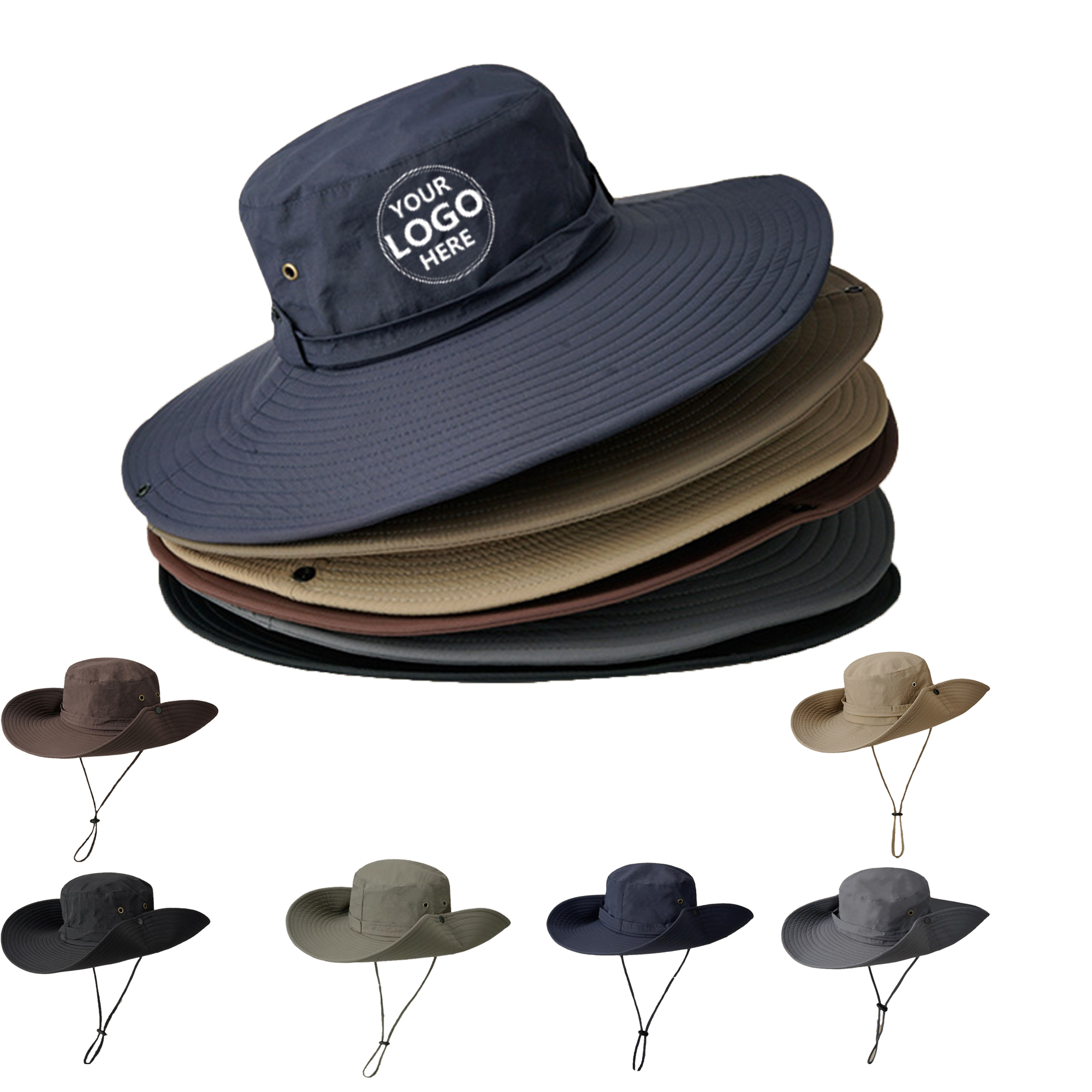 Durable Polyester Outdoor Sun Hat 9