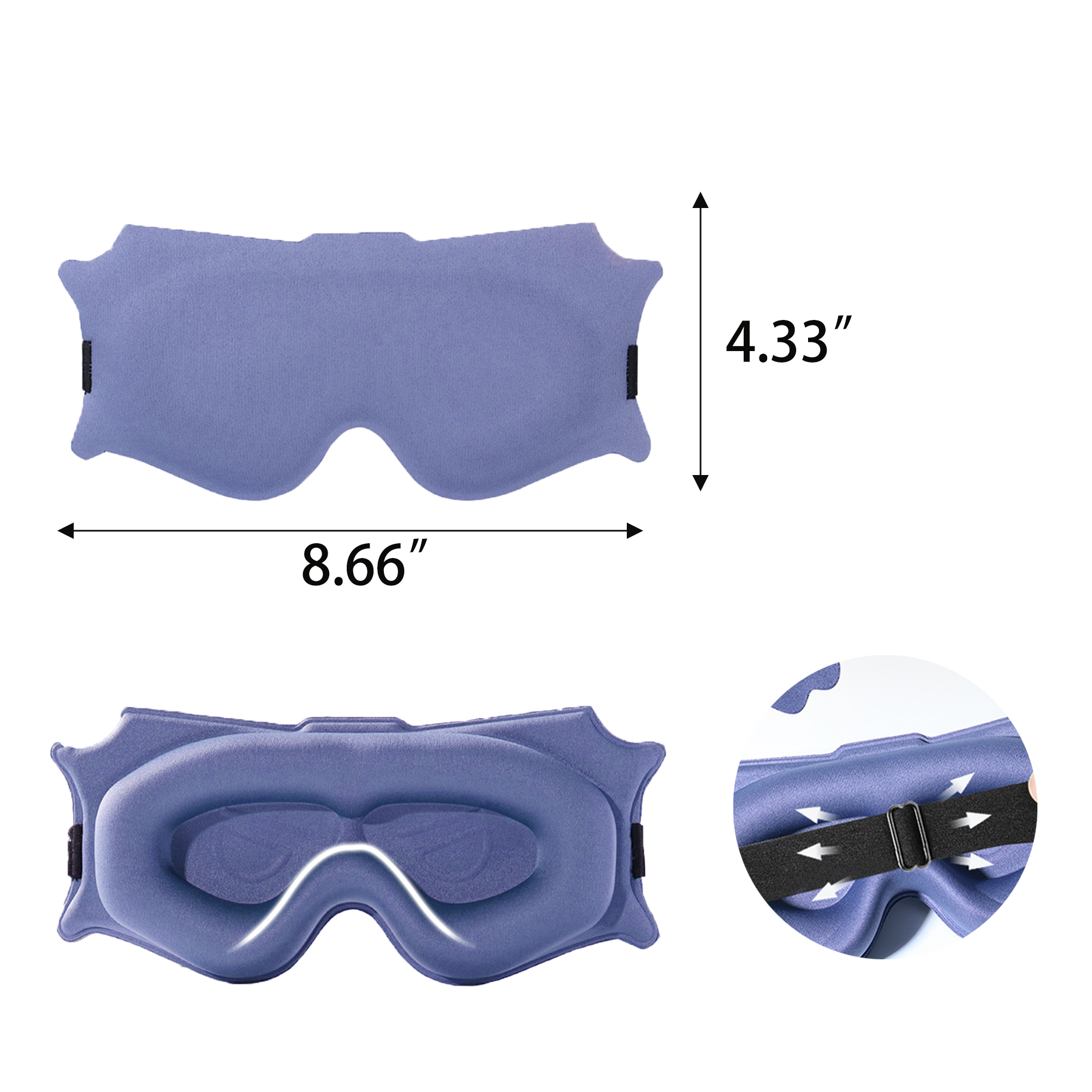 3D Sleeping Mask for Enhanced Rest 4