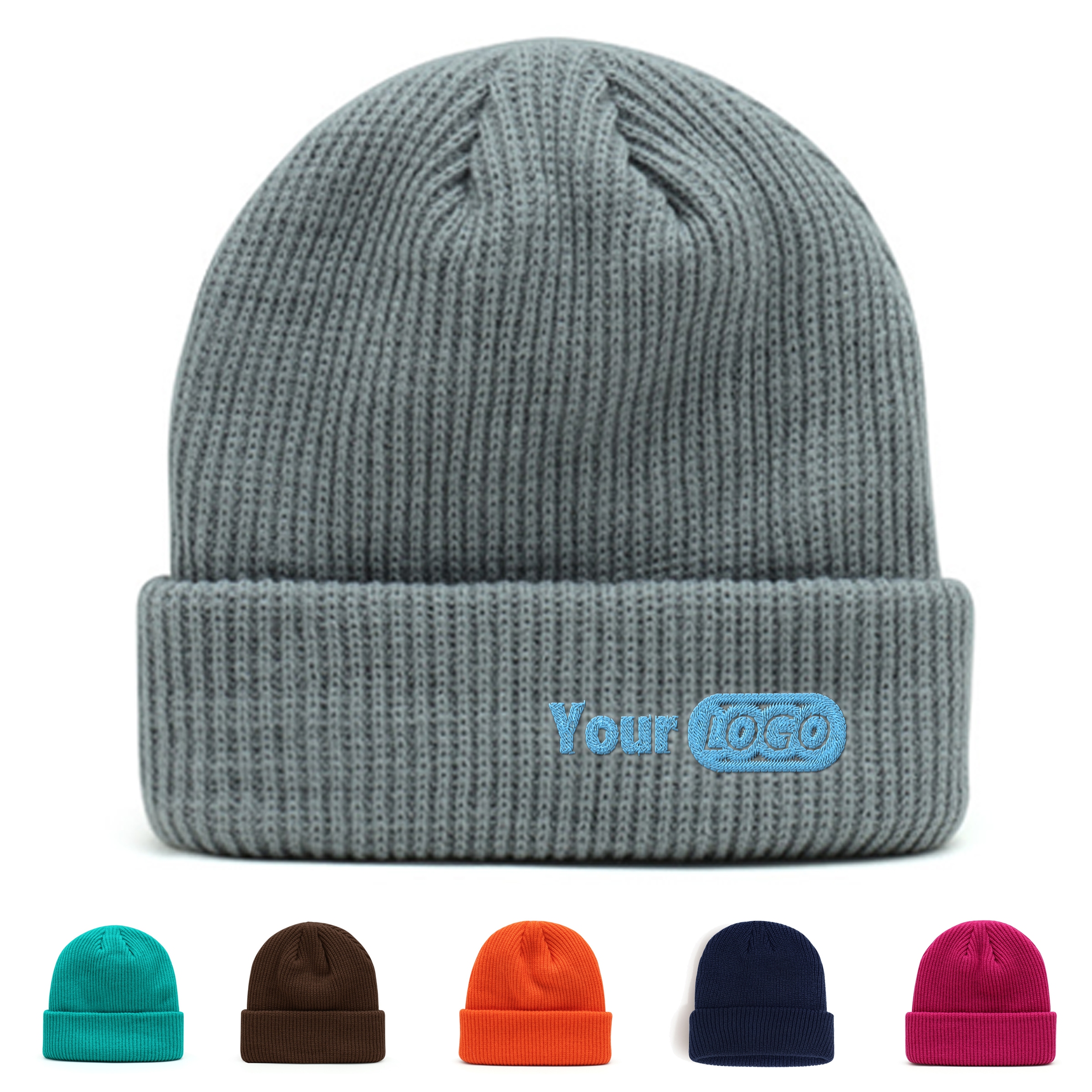 Knit Warm And Thick Knitted Hat 5