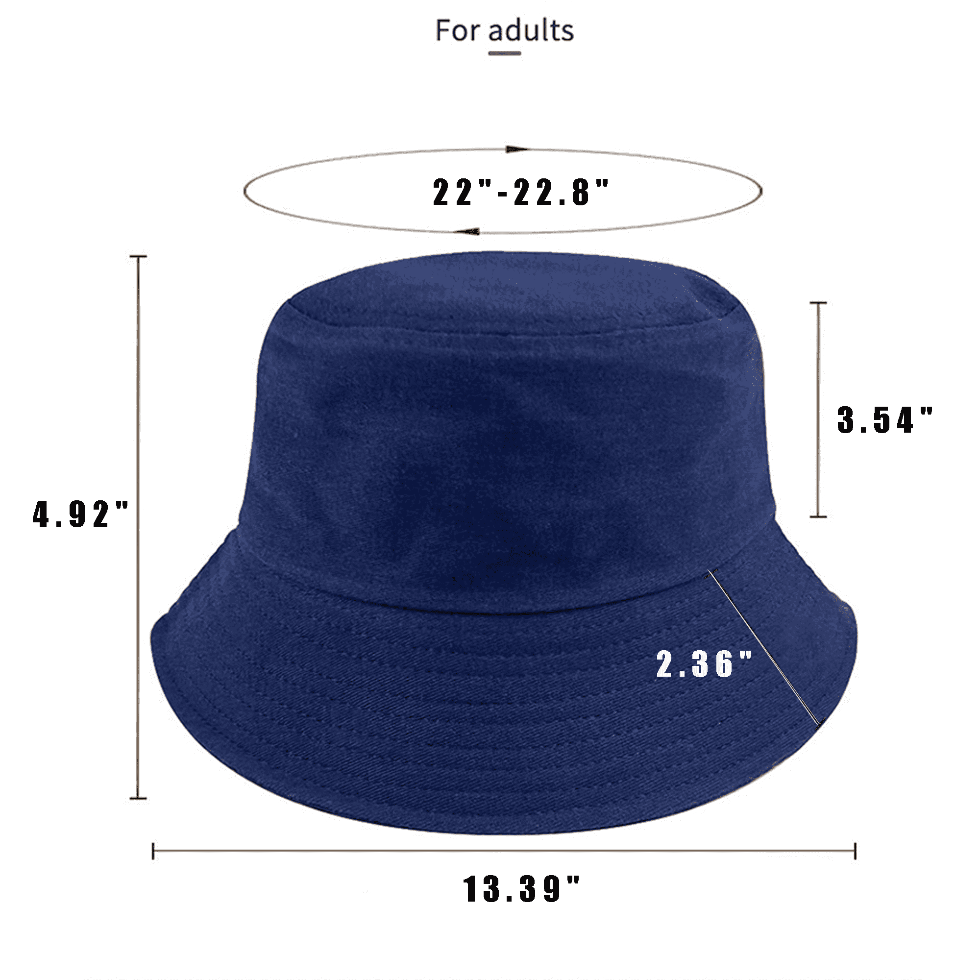 Full Color Cotton Fisherman Bucket Hat 12