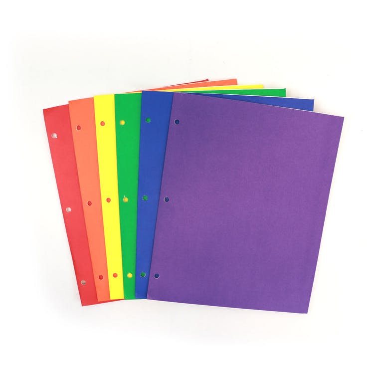 BigBox Two Pocket Folders Assorted 2