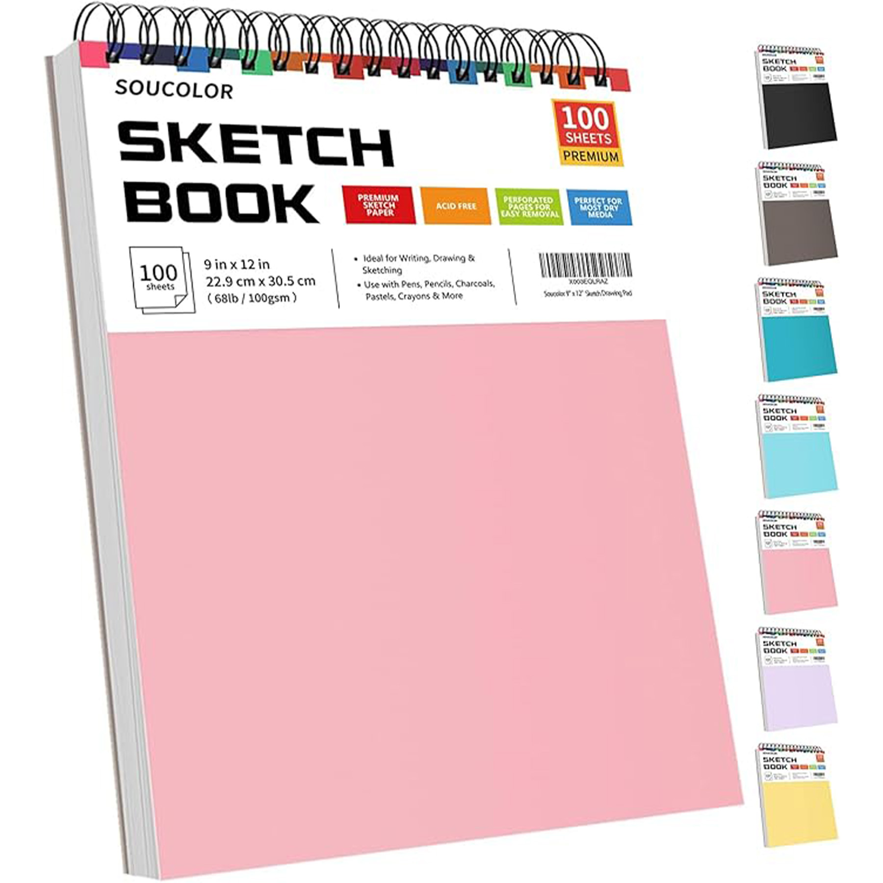 Writing And Drawing Spiral Bound Sketchbook 21