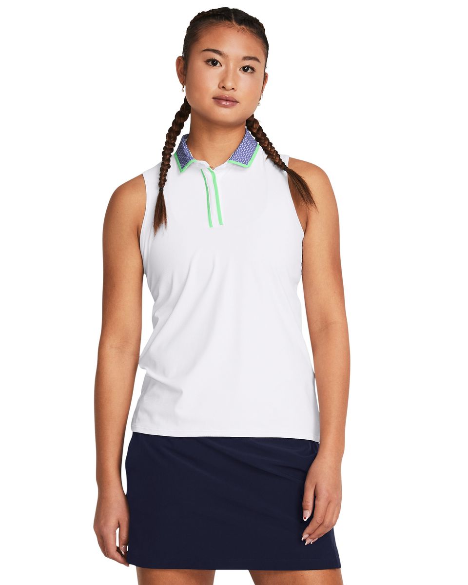 UA Iso-Chill Women's Sleeveless Polo 4