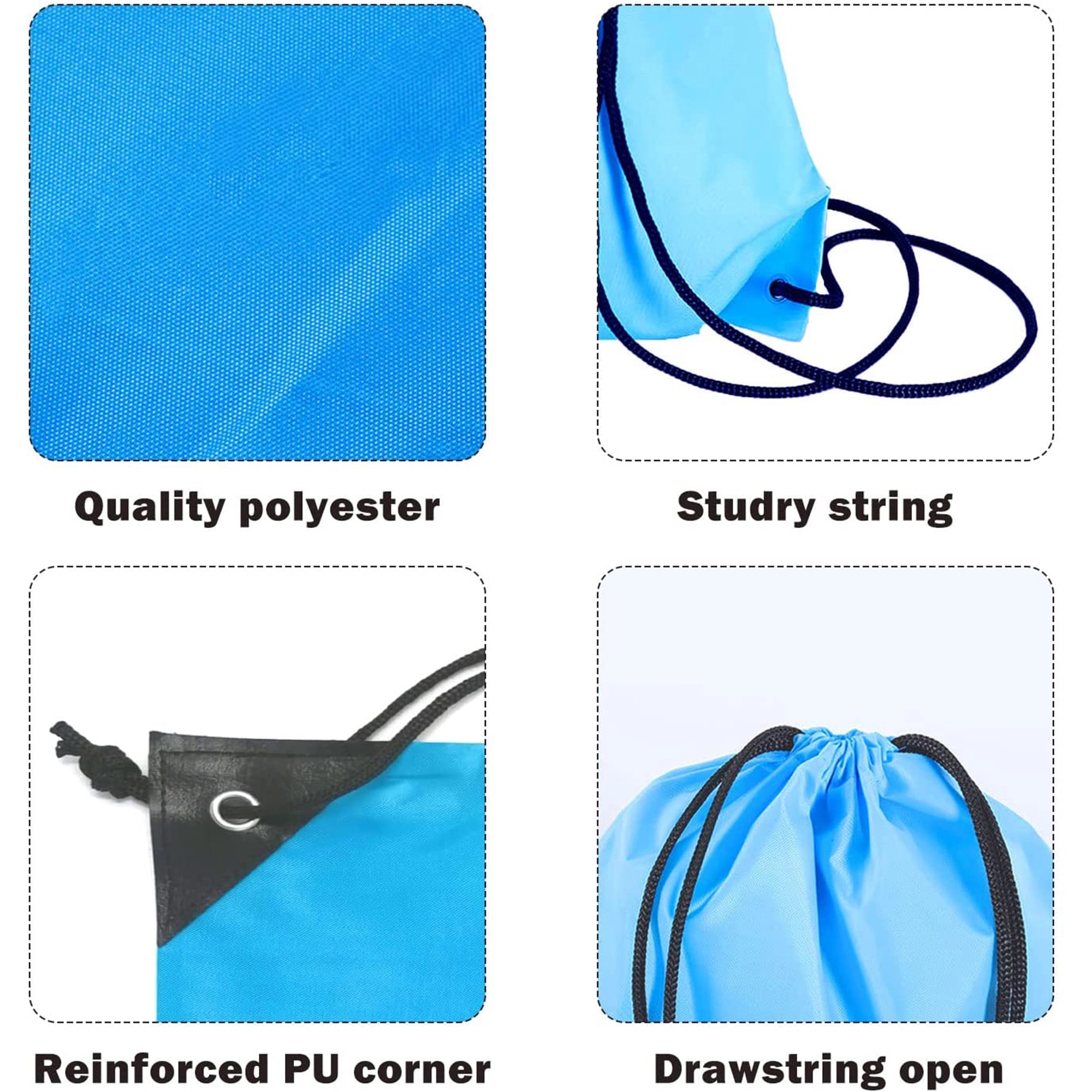 Drawstring Backpack Bag 9