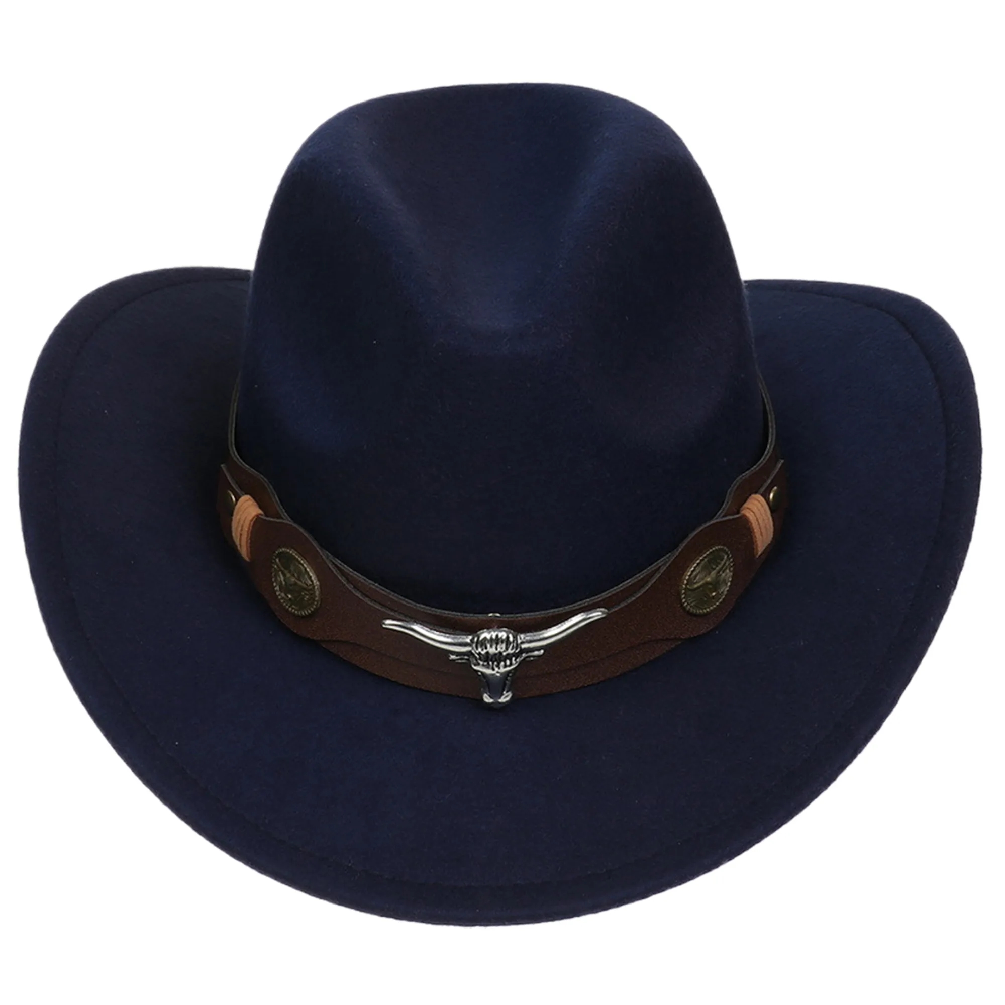 MOQ50 Wool Felt Jazz Retro Tide Hat 11